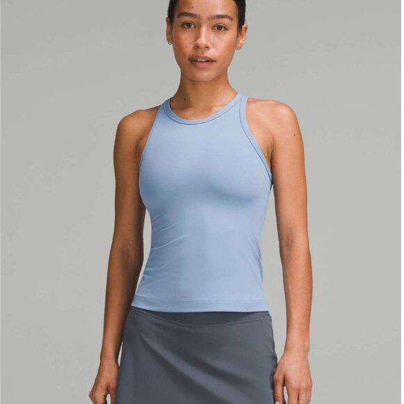 Lululemon Align Waist-Length Racerback Tank Top Concrete Blue - Picture 5 of 5